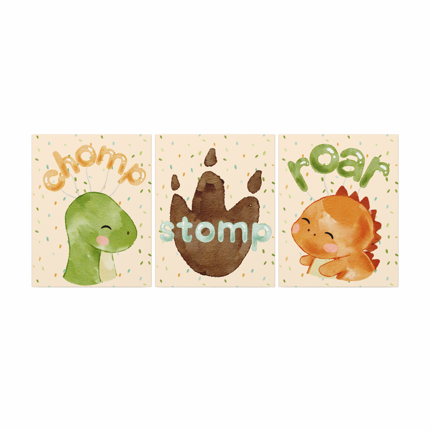 Colorful Dinosaur Collection - Complete Room Set - (US/CA Version)