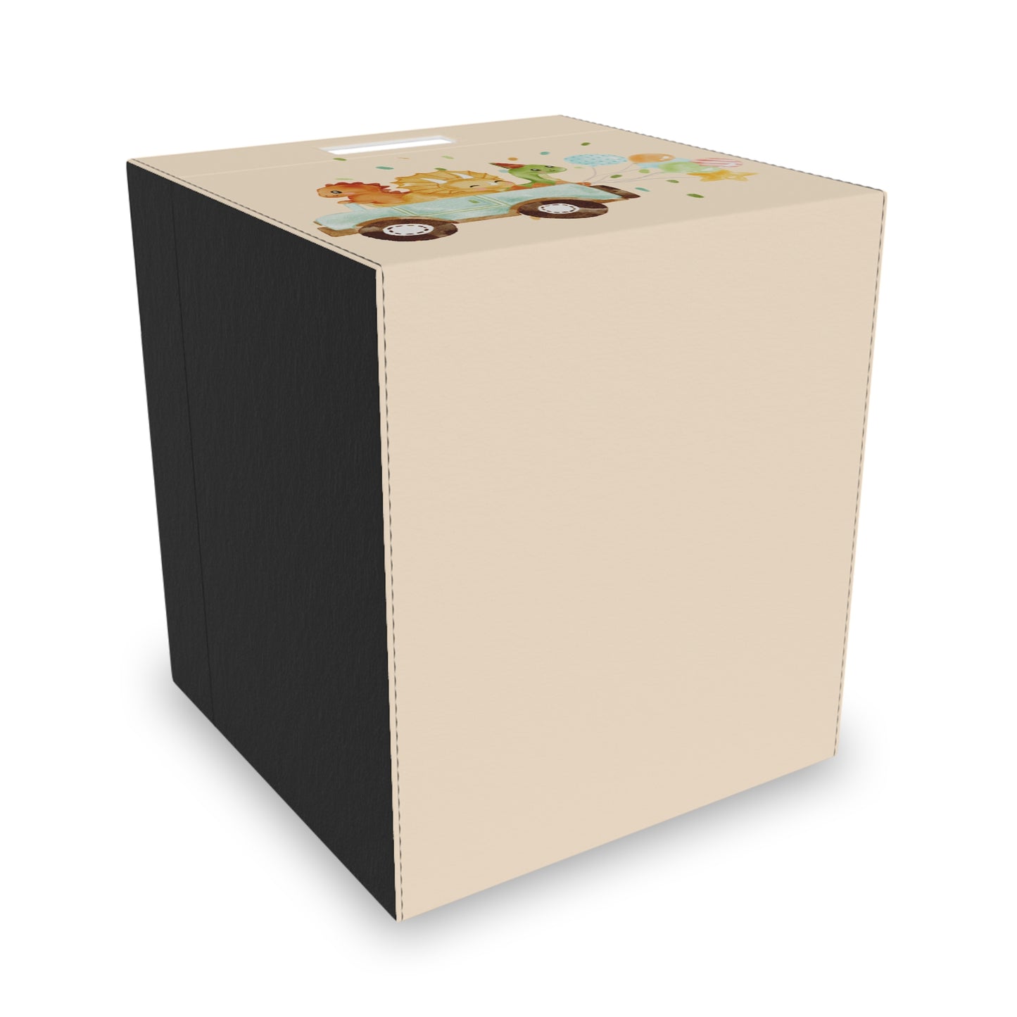 Cute Dinosaur Car - Felt Storage Box - Colorful Dino Baby Collection
